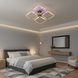 Люстра LED стельова з пультом і підсвічуванням 96W+18W акрилова 3000К-6000К хромового кольору Svet SC-2117/4C CR PK/BU/PL SC-2117/4C CR PK/BU/PL фото 1