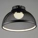 Стельова LED люстра 28W VALESO в стилі лофт 3000/6500К чорна IP20 B YH1349/28W BK+GD SP000045228 фото 1