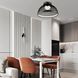 Стельова LED люстра 28W VALESO в стилі лофт 3000/6500К чорна IP20 B YH1349/28W BK+GD SP000045228 фото 2