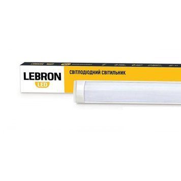 Офісний LED світильник 18W Lebron лінійної форми 60см 4000K накладний білий IP20 L-Т8-LP 16-45-21 фото