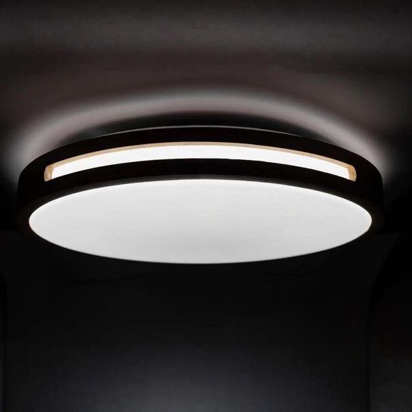Стельовий LED світильник 80W з пультом Vestum з дерев'яним каркасом 3000К-6500К 490*65мм IP40 SLOT VS-91049 фото