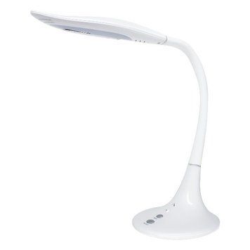 Настільна лампа 10W Horoz Electric LED ASYA 3000K/4500K/6000K біла IP20 049-017-0010-010 фото