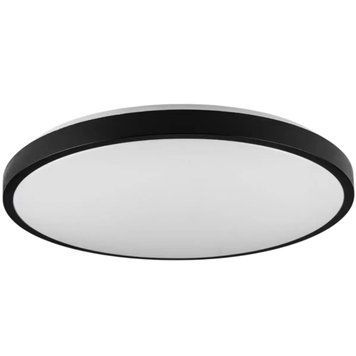 Стельовий LED світильник 80W з пультом Vestum круглої форми 3000К-6500К 480*60мм чорний IP40 RING VS-91056 фото