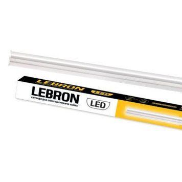 Лінійний світлодіодний світильник 8W Lebron металевий корпус 4100K 700Lm 600мм білий IP20 L-T5-PL 13-20-04 фото