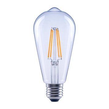Лампочка винтажная 12W E27 LED Siriusstar Filament прозора ST64 4200K SP000035117 фото