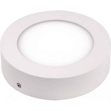 Светодиодная накладная панель 12W круг Horoz Electric Caroline-12 4200К 016-025-0012-030 фото