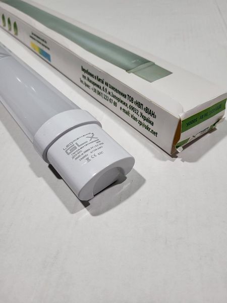 Лінійний LED світильник 18W вологозахисний IP65 ДПП-02G-18 GLX 5000К 1971961537 фото
