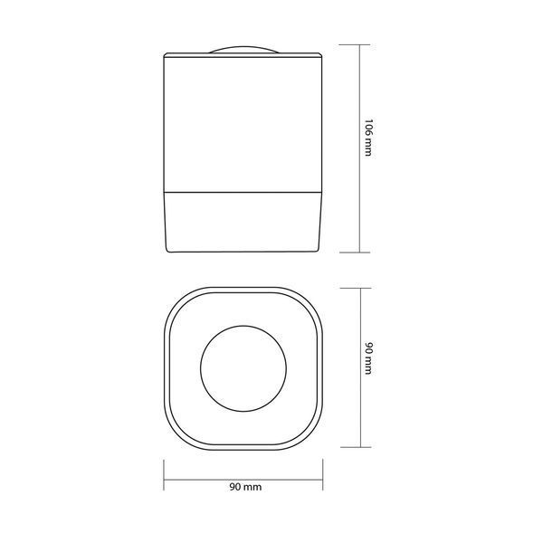 Настольный LED светильник 4W аккумуляторный TITANUM со светом 4000K+RGB 1200mAh 50Lm белый IP20 TLTF-016RW TLTF-016RW фото
