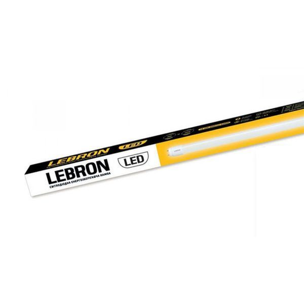 Світлодіодна лампа 18W Lebron трубчаста з тримачем 1200mm G13 6200K кут 270&deg; біла IP20 L-Т8-HR 16-44-12 фото