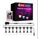 Уличная светодиодная гирлянда 12W Horoz Electric 18м влагозащищенная RGB IP44 PARADISE 022-005-0001-010 фото 1