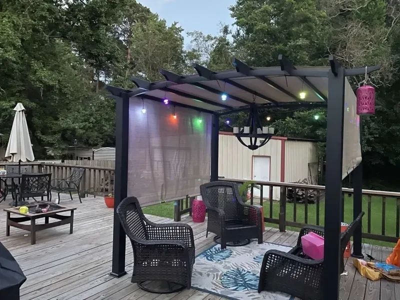 Уличная светодиодная гирлянда 12W Horoz Electric 18м влагозащищенная RGB IP44 PARADISE 022-005-0001-010 фото