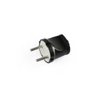 Сетевая вилка TITANUM STANDARD без заземления 10A 250V черная IP20 TF-PL110-B TF-PL110-B фото