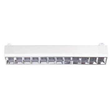 Трековий LED світильник 30W поворотний VELMAX металевий корпус 6500K білий IP20 V-TRL-LA 25-31-77 фото