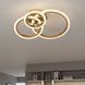 Стельова LED люстра з пультом 56W три акрилових кільця 3000&ndash;6500K в золотому кольорі Svet SY-26255/1+1+1 FGD SY-26255/1+1+1 FGD фото 6