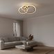 Стельова LED люстра з пультом 56W три акрилових кільця 3000&ndash;6500K в золотому кольорі Svet SY-26255/1+1+1 FGD SY-26255/1+1+1 FGD фото 5