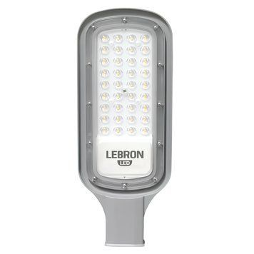 Вуличний консольний LED світильник 30W 6200K 2700Lm SMD на опору ІР65 Lebron L-SL 18-00-13 фото