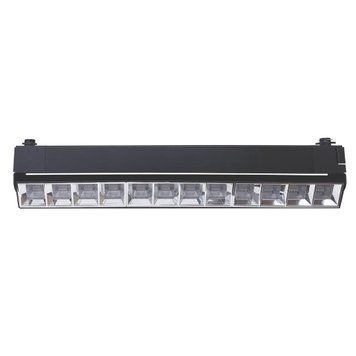 Трековий LED світильник 30W металевий VELMAX лінійної форми 6500K чорний IP20 V-TRL-LA 25-31-78 фото