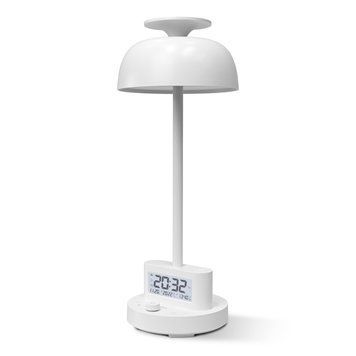 Настільна LED лампа 8W з акумулятором VIDEX 1800mAh 150Lm з регулюванням яскравості 4000K+RGB біла IP20 VL-TF24W VL-TF24W фото