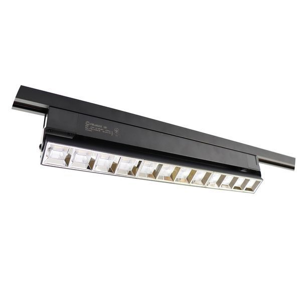 Трековый LED светильник 30W металлический VELMAX линейной формы 6500K черный IP20 V-TRL-LA 25-31-78 фото