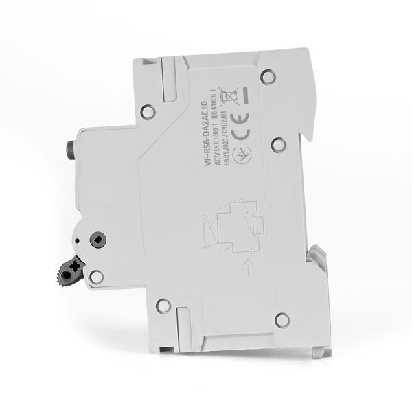 Дифференциальный автомат 10A VIDEX 2-полюсный 230V RESIST VF-RS6-DA2AC10 VF-RS6-DA2AC10 фото