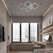 Потолочная люстра LED с диммером и RGB подсветкой 159W 3000К-6000К хромового цвета Svet SL-5331/2+2+2 CR+RGB SL-5331/2+2+2 CR+RGB 159W фото 1