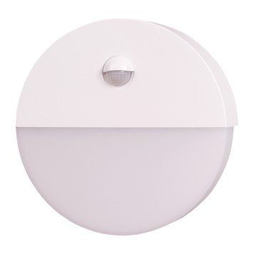 Вуличний LED світильник 10W настінний VELMAX з датчиком руху 4000K білий IP54 V-WLS-10 24-63-10 фото