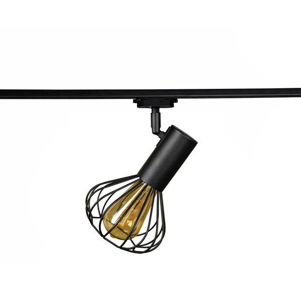 Светильник трековый MSK Electric Lotus в стиле лофт NT 14151-1 BK 616167 фото