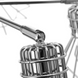 Люстра потолочная Sirius в стиле лофт на пять плафонов под лампу Е27 хром IP20 C 1070-5 SP000036788 фото 4