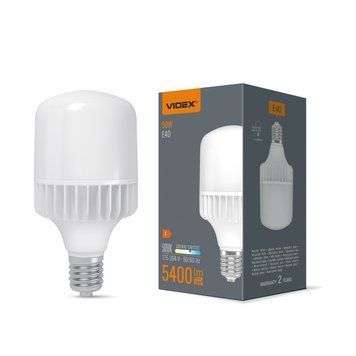 Промислова світлодіодна лампа 50 W VIDEX з цоколем E40 A118 5400 Lm 5000 K нейтральне світло VL-50405 VL-A118-50405 фото