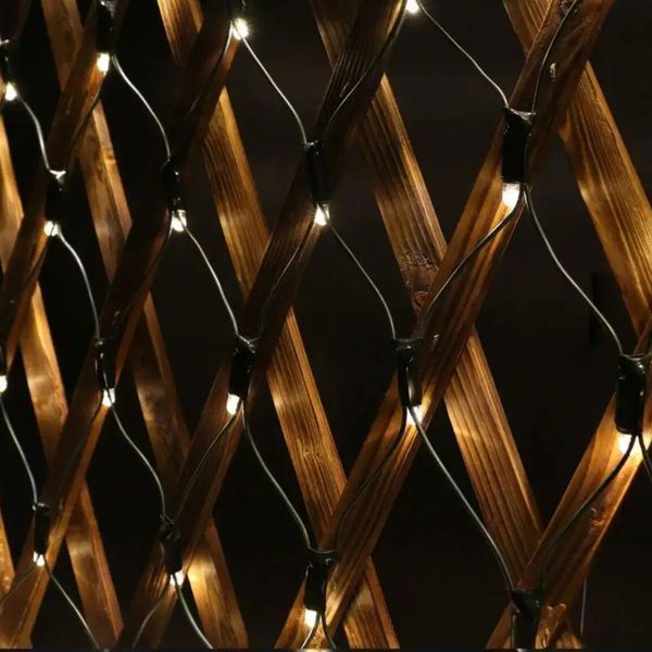 Гірлянда-сітка LED близько 7&ndash;10W VALESO 2&times;2 м 144 LED із вісьмома режимами IP44 різнокольорова SP000050184 SP000050184 фото