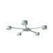 Люстра потолочная MSK Electric Copter на пять круглых плафона под лампы GX53 NL 8040-5 WH белый 618716 фото 3