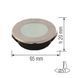 Світильник врізний 2W LED Horoz Electric ANGELA 4200K матовий хром IP20 016-002-0002-020 фото 2