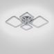 Потолочная LED люстра с подсветкой VALESO 142W с пультом д/у 3000-6000К хром IP20 V K39759-2+2+1 TL CR V K39759-2+2+1 TL CR фото 2