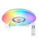 Світлодіодний музичний смарт-світильник 48W+5W RGB Bluetooth з пультом 3000-6500K білий VALESO LY567-400 WH SP000051969 фото 1