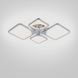 Потолочная LED люстра с подсветкой VALESO 142W с пультом д/у 3000-6000К хром IP20 V K39759-2+2+1 TL CR V K39759-2+2+1 TL CR фото 1