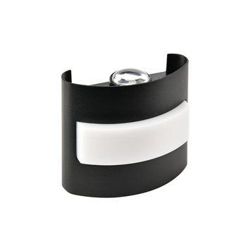 Фасадний LED світильник 5W Horoz Electric настінний 4200К чорний IP65 NEUTRON-5 076-091-0005-010 фото