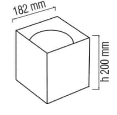 Светильник накладной квадратный "SANDRA SQ-15XL" 15W 4200K черный 016-045-1015-060 фото