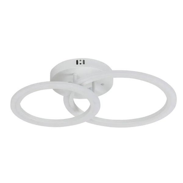 Потолочная LED люстра 52W с пультом Valeso с акриловыми плафонами 3000-6500K белая IP20 G 2716/2 WT 52W SP000045531 фото