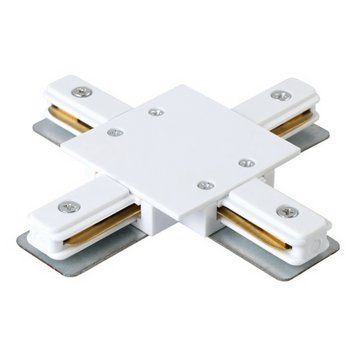 Соединитель для шинопровода X-образный VELMAX белый IP20 V-IC-R 25-34-76 фото