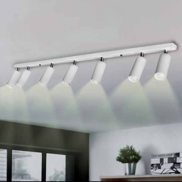 Люстра в стилі лофт MSK Electric Tube спот з поворотним механізмом NL 1105-7W 615486 фото