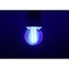 Філаментна LED лампа 2W VELMAX G45 E27 200Lm синя V-Filament-G45 21-41-34 фото 3