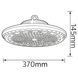 Светодиодный подвесной светильник 200W ARTEMIS-200 Horoz Electric 4200К промышленный 063-003-0200-010 фото 3
