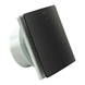 Вентилятор витяжний 12W Horoz Electric чорний 10см IP20 FELIX 500-160-100 фото 1