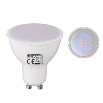 Світлодіодна лампа 6W 4200K GU10 Horoz Electric Plus-6 001-002-0006-031 фото