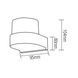 Світильник фасадний 5W LED Horoz Electric KING-5/R настінний 4200K чорний IP54 076-082-0001-010 фото 2