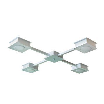 Люстра потолочная MSK Electric Space на четыре плафона под лампы GX53 NL 12040-4 WH белый 618715 фото