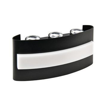 Фасадний LED світильник 12W Horoz Electric настінний 4200К чорний IP65 NEUTRON-12 076-091-0012-010 фото