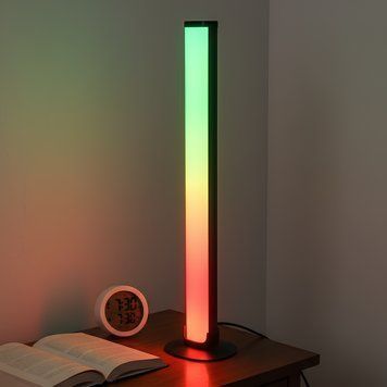 Настільний світлодіодний RGB світильник 5W з пультом і Bluetooth RGB5050 живлення від USB чорний VALESO BL00034 SP000050149 фото
