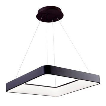 Підвісна LED люстра 42W з пультом Valeso зі сталевим каркасом 3000/4000/6500К чорна IP20 1137 SP000050242 фото
