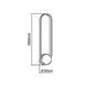 Настенное LED бра 12W&nbsp;Horoz Electric с овальным плафоном 4000К черное IP20&nbsp;ALWAYS-W 029-014-0012-020 фото 2